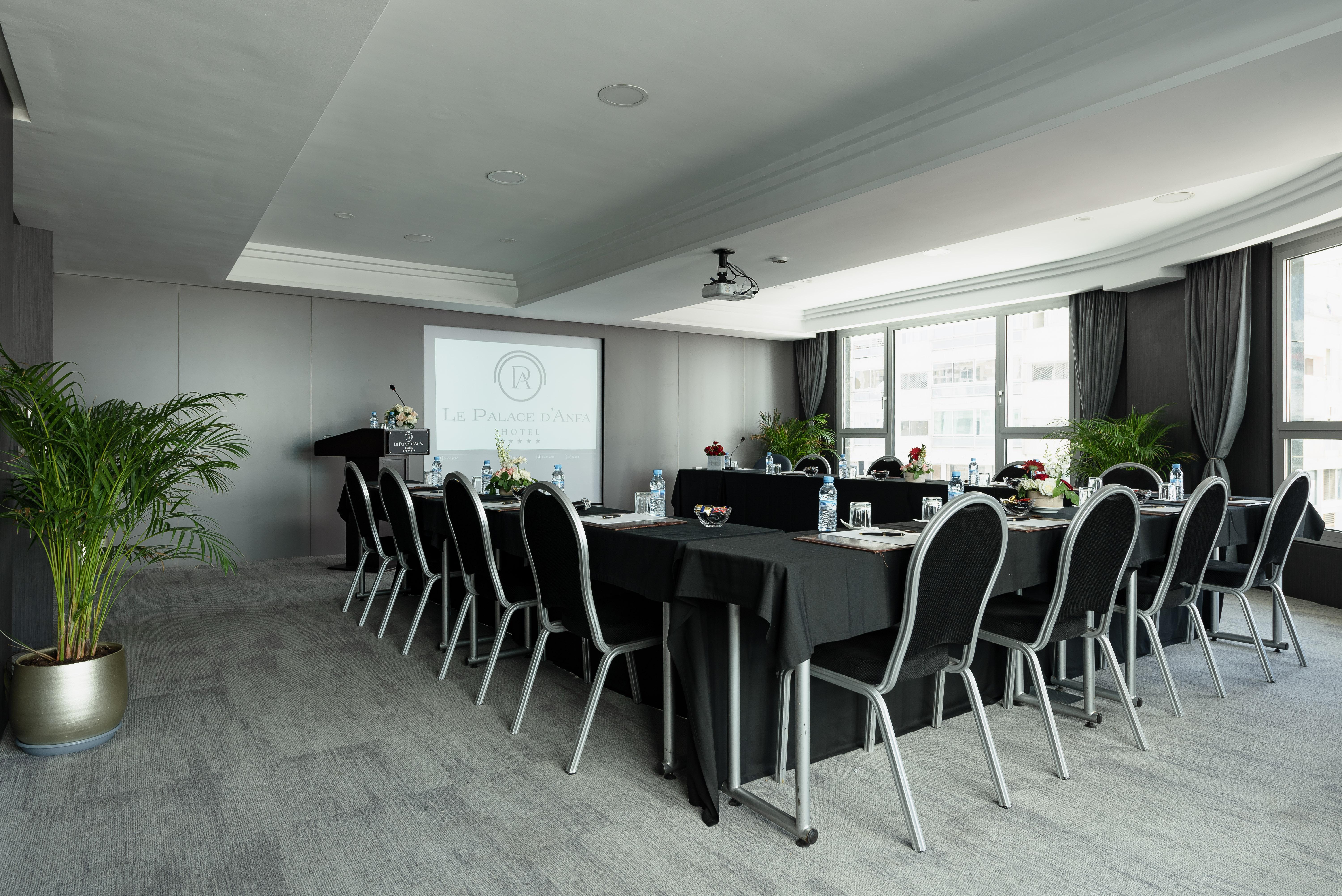 Le Palace D'Anfa Казабланка Екстериор снимка Meeting room